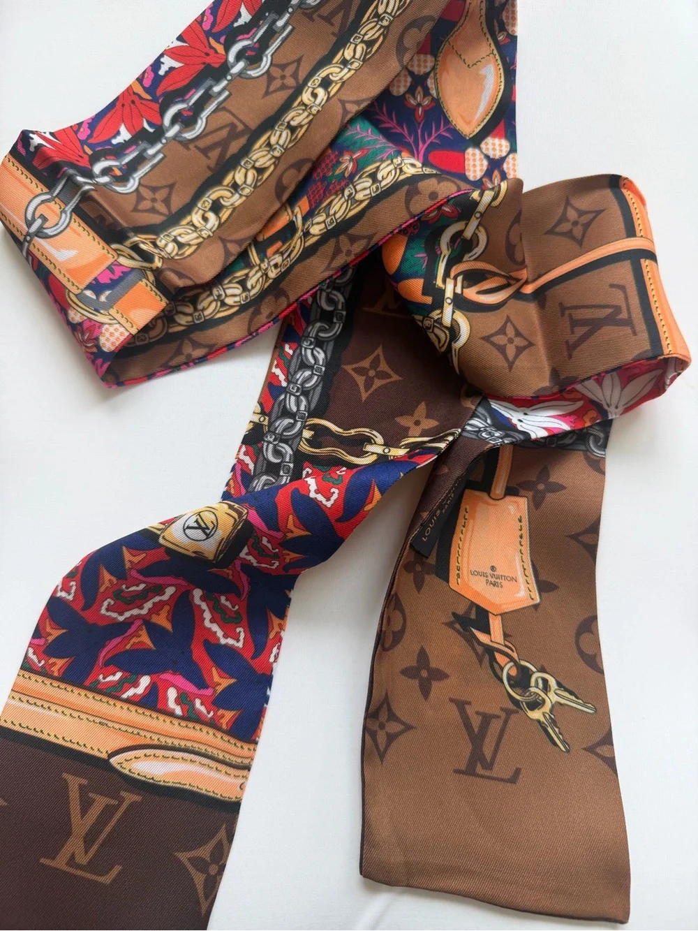 Louis Vuitton silk scarf